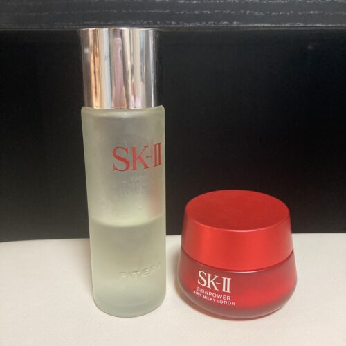 SK2の化粧水とクリ―ム