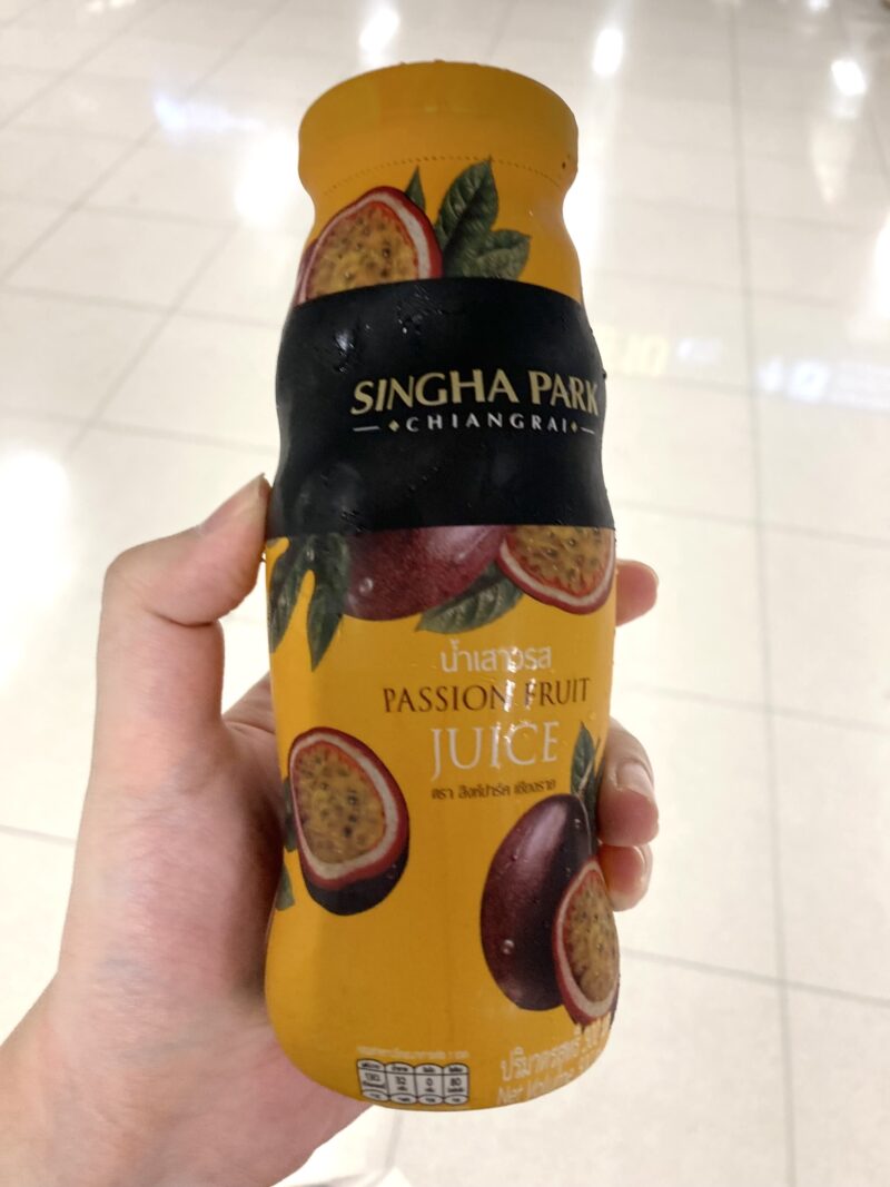 タイのパッションフルーツジュース